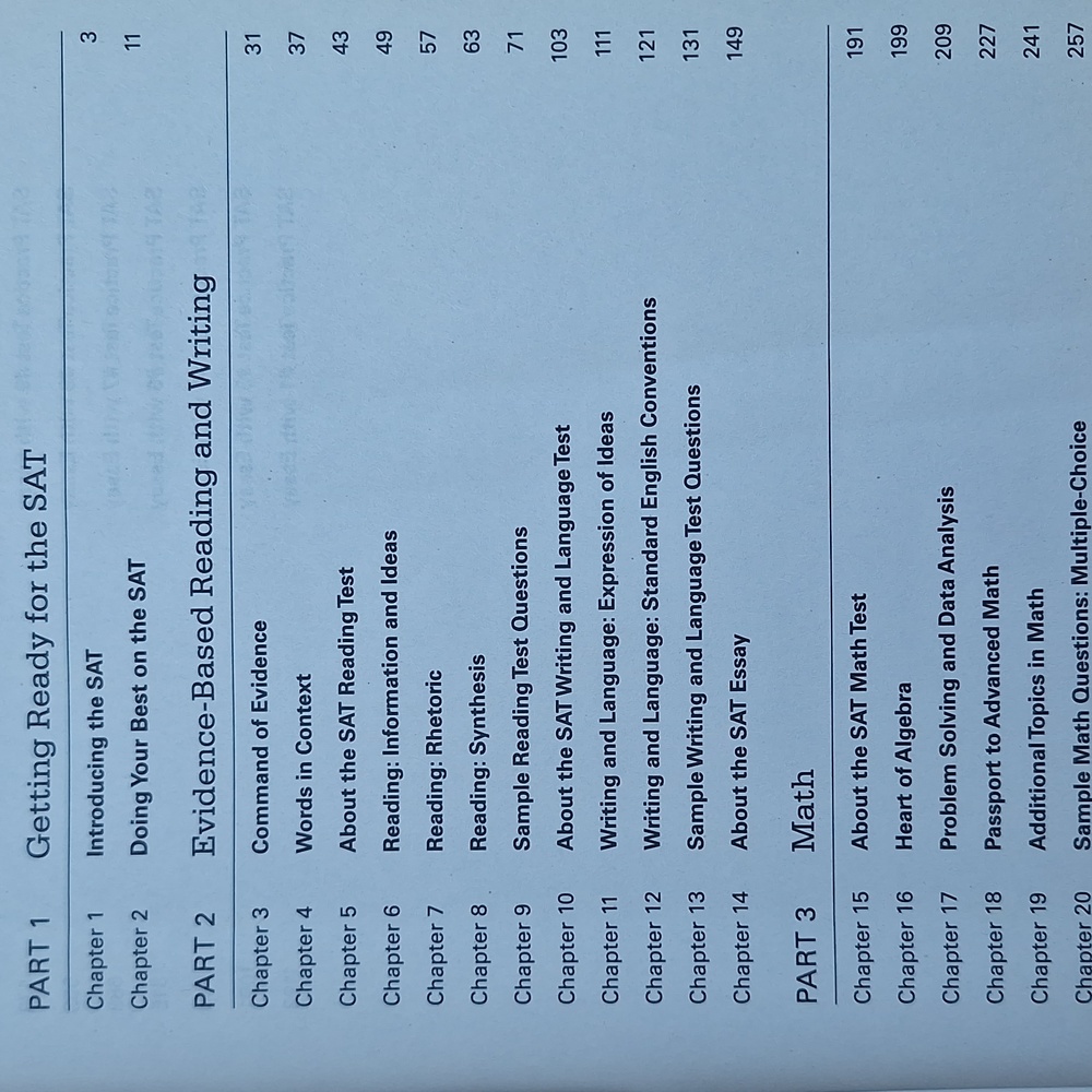 SAT study guide - Picture 11 of 14